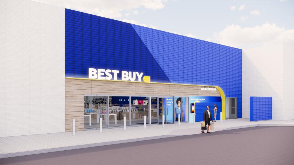 Monroe store renderings. Credit: Best Buy