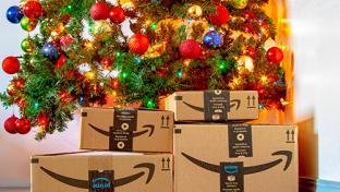 amazon boxes christmas tree