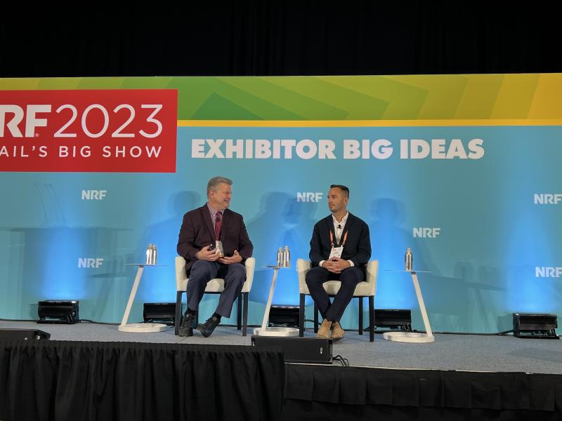 pierre chambe and bob debicki at NRF 2023