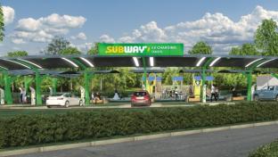 electric vehicle subway charging station