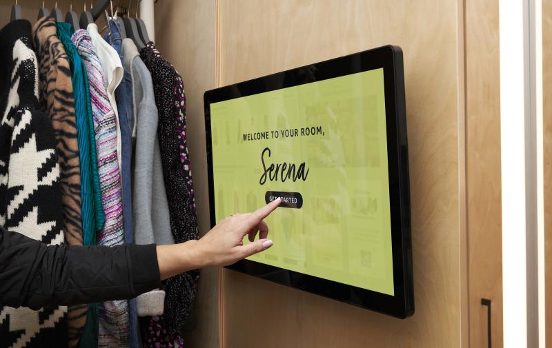 Amazon stlye touchscreen