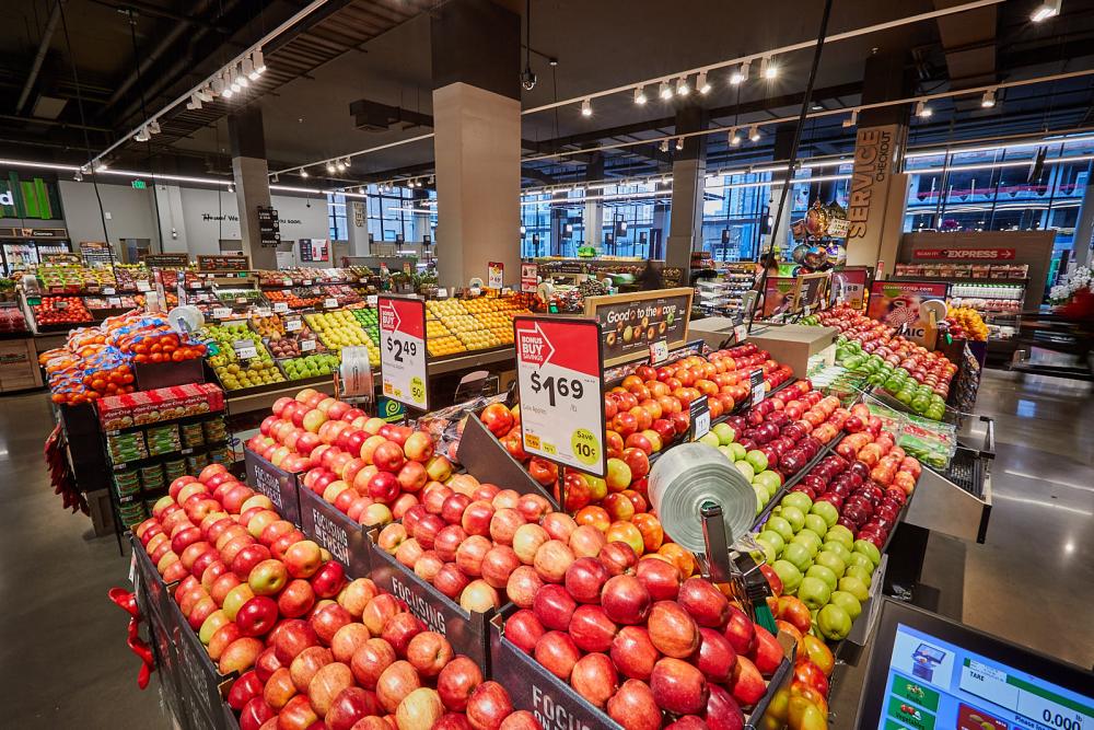 a store filled with lots of fresh produce