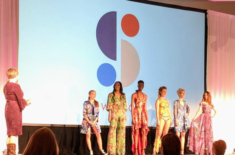 Designer Ariel Swedroe presented select swimwear styles at Gerber Ideation in November.