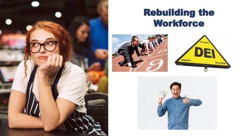 Webinar Slide: Rebuilding the Workforce