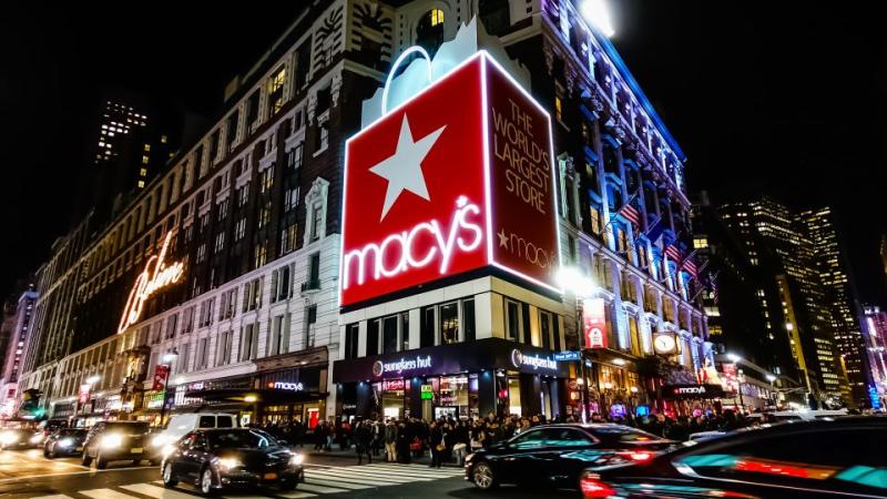 Macy's storefront