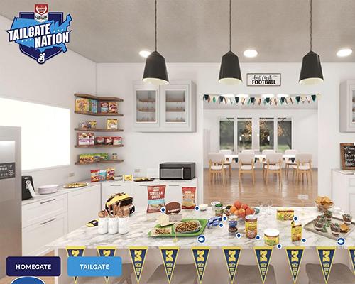 Users can browse and shop tailgating favorites from Meijer and General Mills brands.