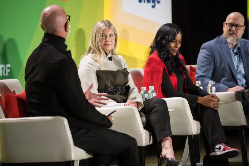 Jessica Cloutier, Senior Director of Styling, Nordstrom Inc., Reece G. Roberson, Vice President, Human Resources Business Partner, Stores, Lowe’s Companies, Inc., Marie Ford, Vice President Customer Experience & Front Store Innovation, CVS Health, Ron Thurston, Host, RETAIL IN AMERICA