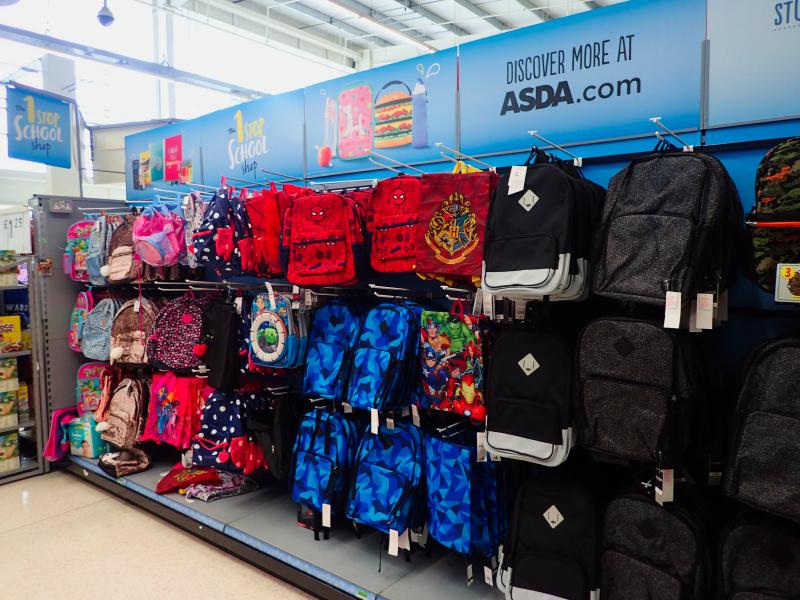 Walmart selling backpacks