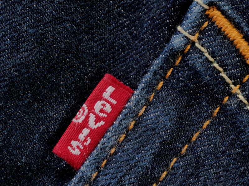 Levi's red tab on jeans