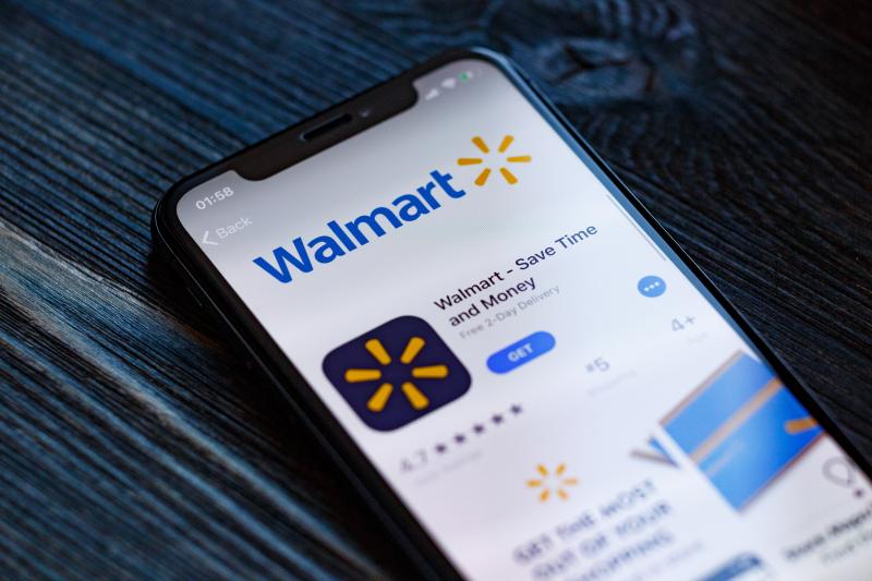 Walmart's mobile app