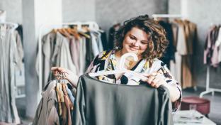 Inclusive shopping at apparel store