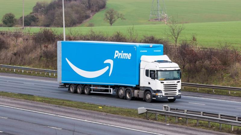 Amazon delivery truck