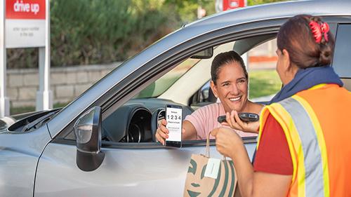 Starbucks Drive Up 