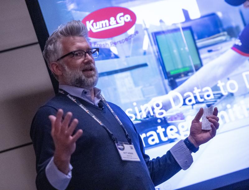 Matt Weber, Kum & Go’s director of business insights and analytics