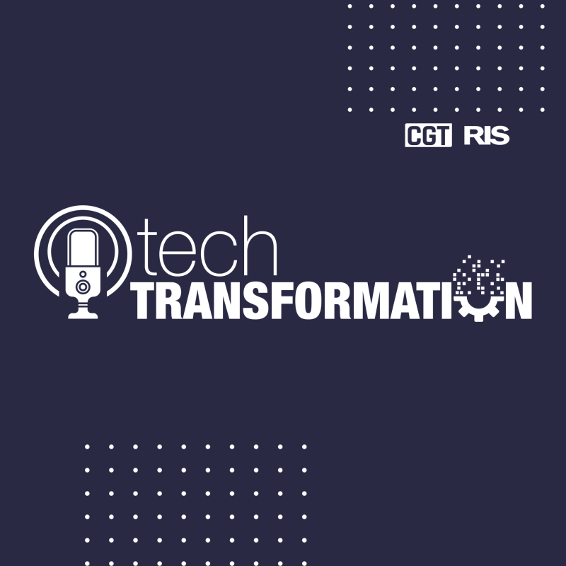 Tech Transformation podcast series logo